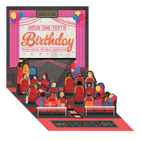 Cinema Pop-up Greeting Card