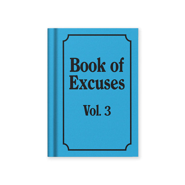 Book of Excuses Mini Notebook
