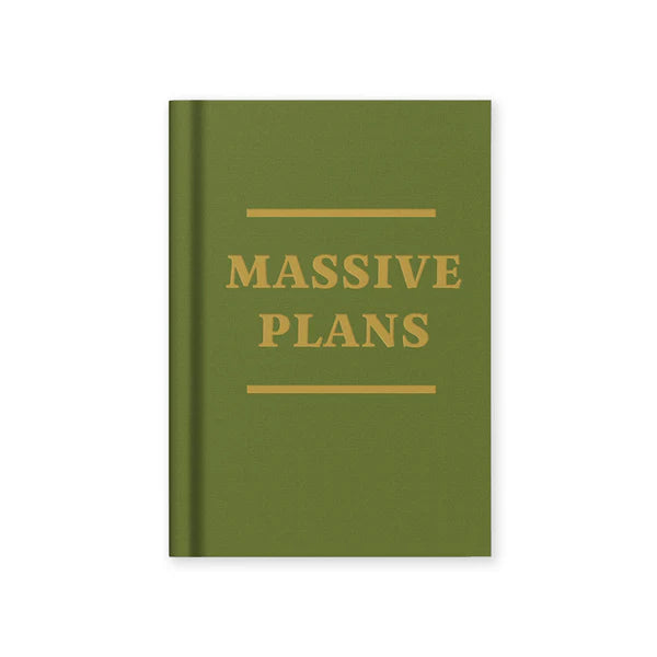 Massive Plans Mini Notebook