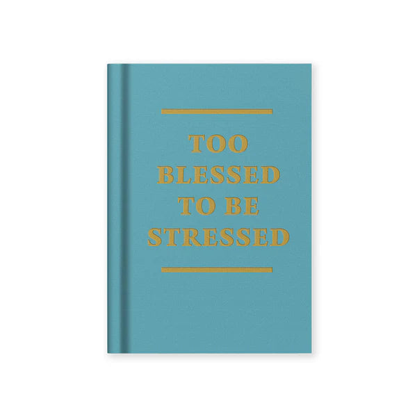 Too Blessed to be Stressed Mini Notebook