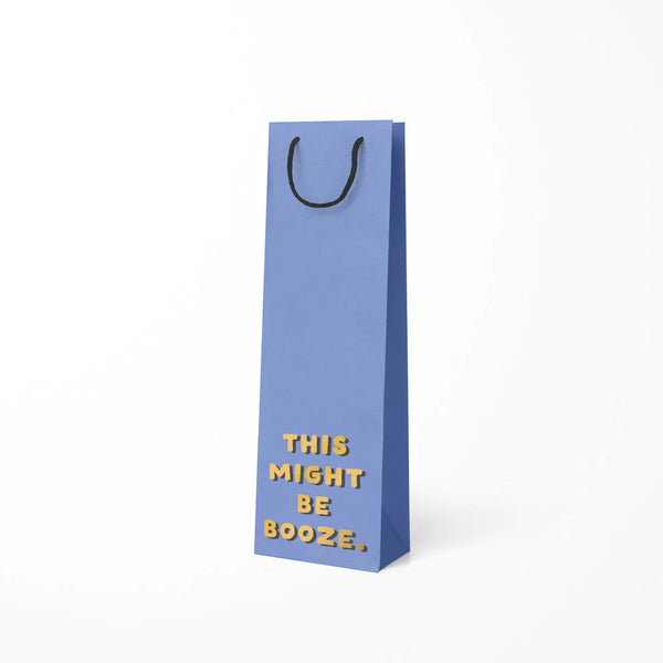 This Might Be Booze Bottle Bag by Ohh Deer