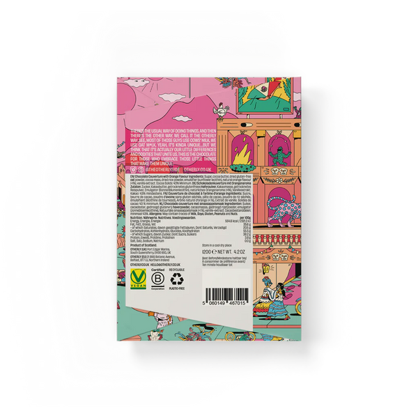 Oatm*lk Chocolate: Orange, 120g