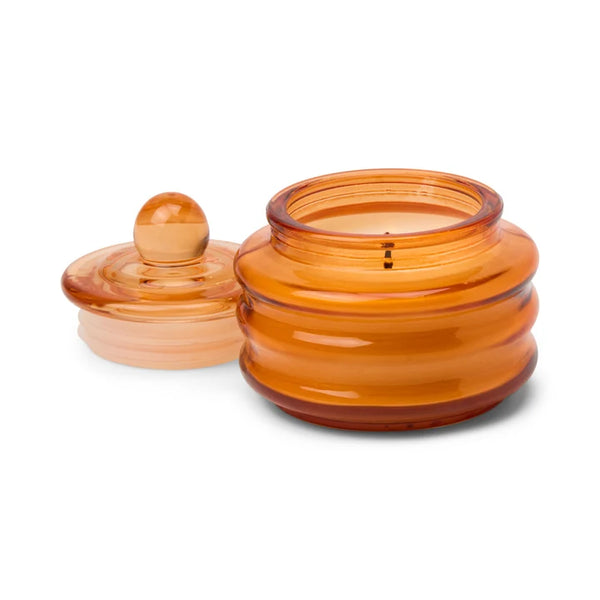 Pumpkin & Spice Orange Glass Candle