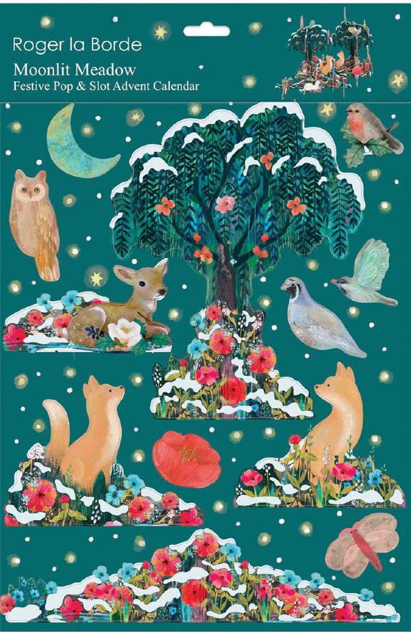 Moonlit Meadow 3D Advent Calendar