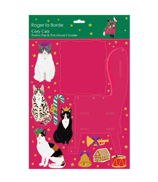 Cosy Cats 3D Advent Calendar