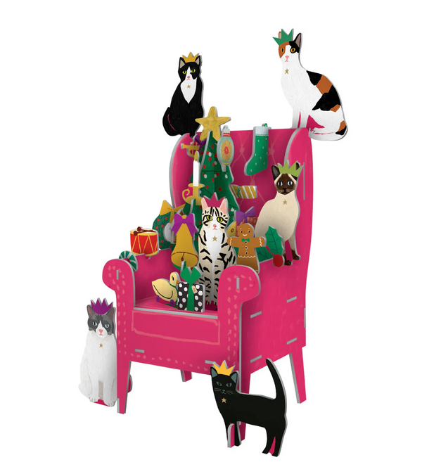 Cosy Cats 3D Advent Calendar