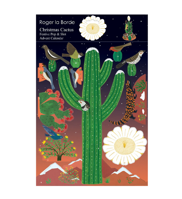 Christmas Cactus 3D Advent Calendar
