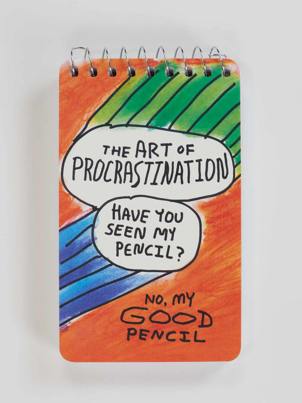 The Art of Procrastination Spiral Notebook