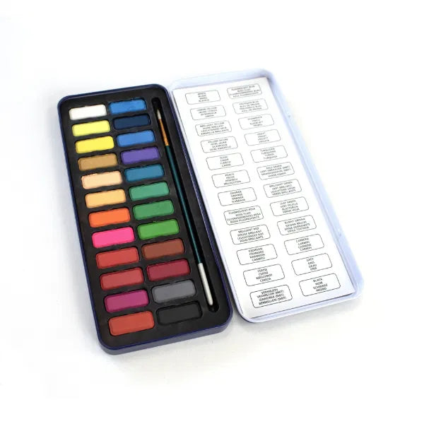 Watercolour Paint Tin