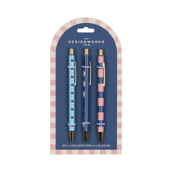 A Dopo Pen Set - Eye, Moon and Stripe by Designworks Ink