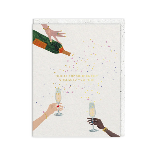 Pop Some Bubbly (Plantable Envelope)