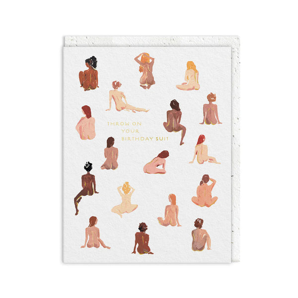 Birthday Suit (Plantable Envelope)