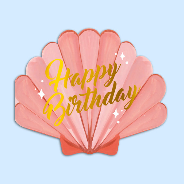 Shell Shaped Birthday by Eleanor Bowmer