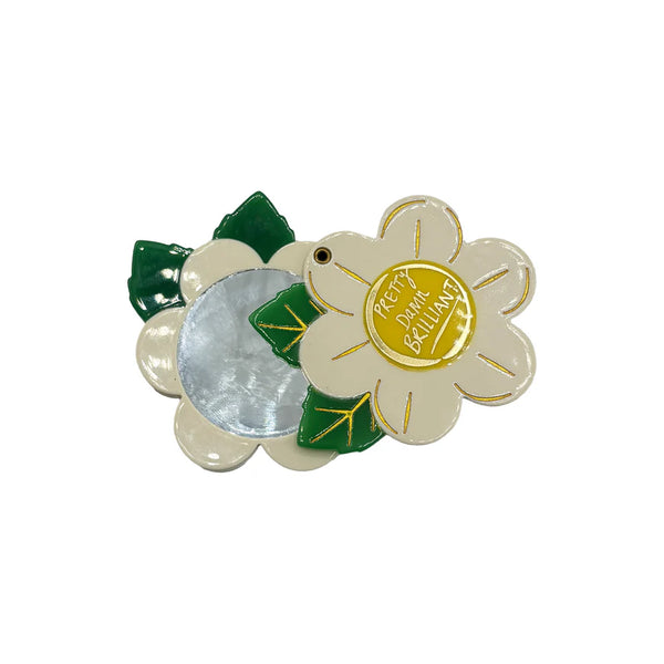 Pretty Damn Brilliant Compact Mirror