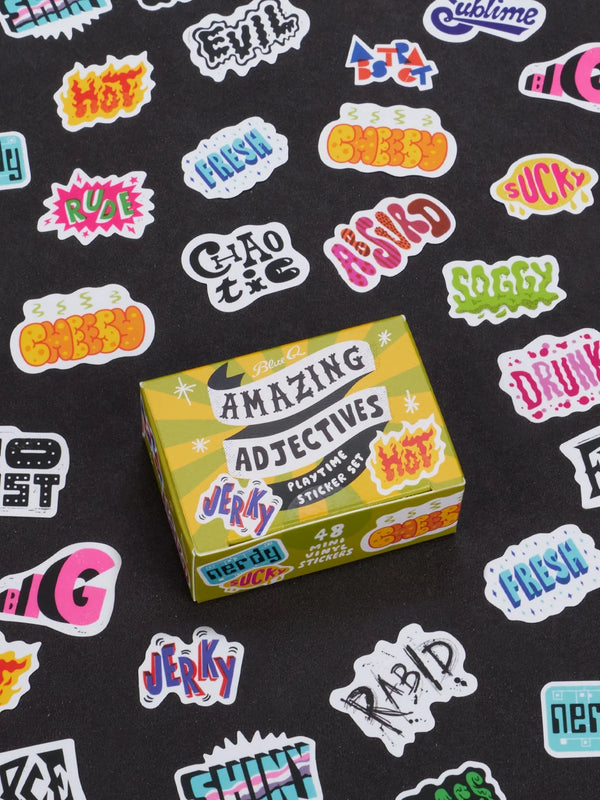 Amazing Adjectives Playtime Sticker Set