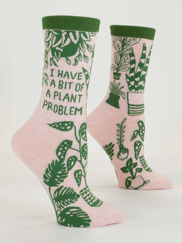 I Have A Bit Of A Plant Problem Women's Socks