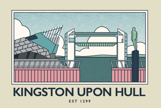 Humber View Fridge Magnet