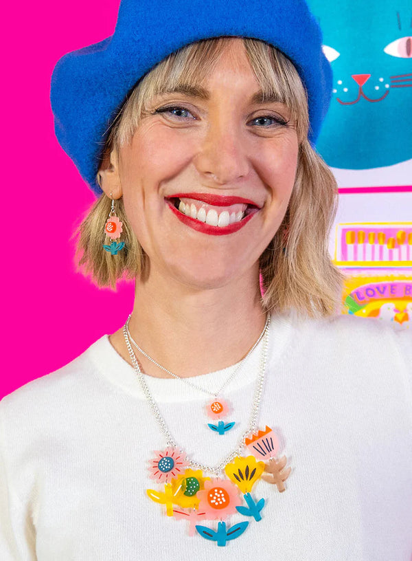 Springtime Flower Pendant by Tatty Devine