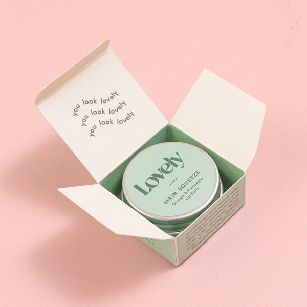 Main Squeeze Lip Balm by Lovely Skincare