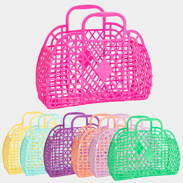 Sun Jellies Retro Basket Jelly Bag - Small all colours