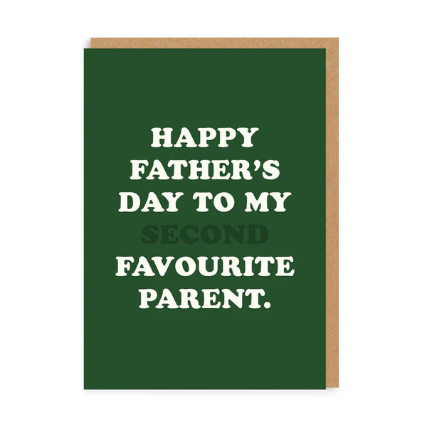 To My Second Favourite Parent