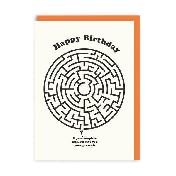 Round Maze Birthday