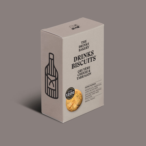 Gruyère Cheese & Tarragon Drinks Biscuits