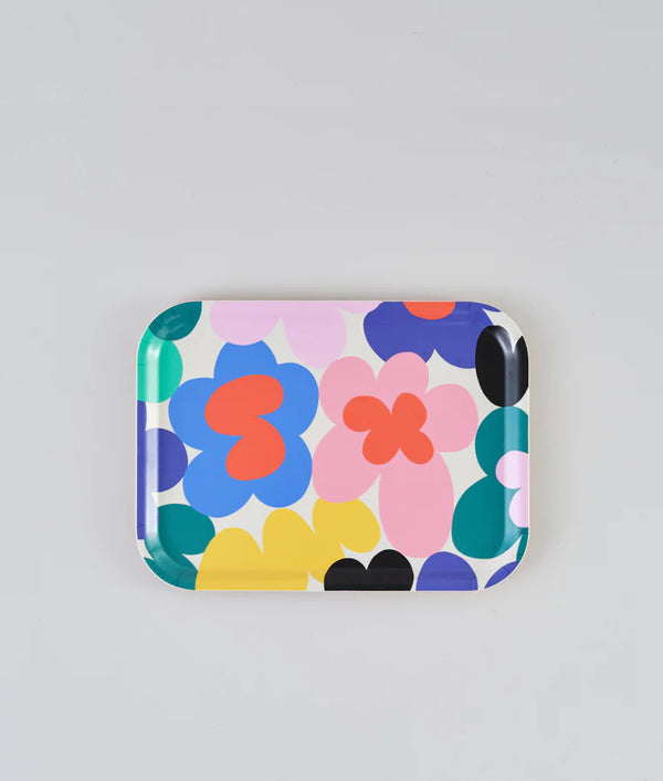 Floral Burst Mini Tray by Wrap