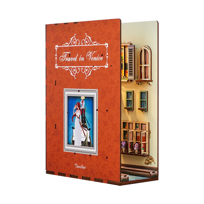 Travel in Venice Book Nook kit