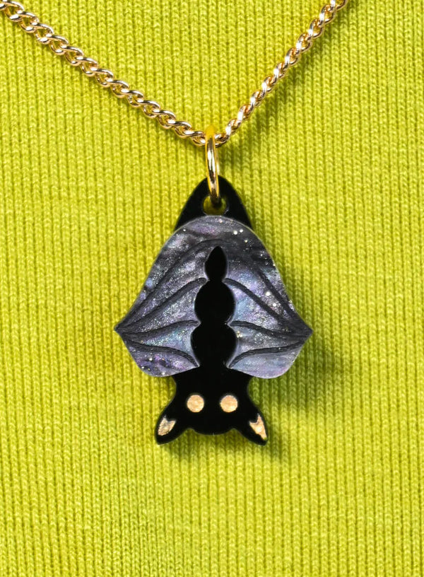 Vampire Bat Pendant Necklace