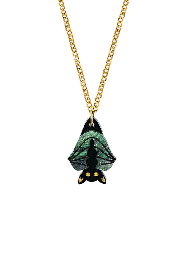 Vampire Bat Pendant Necklace