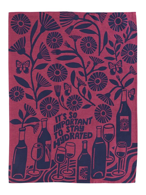 So Important to Stay Hydrated Tea Towel