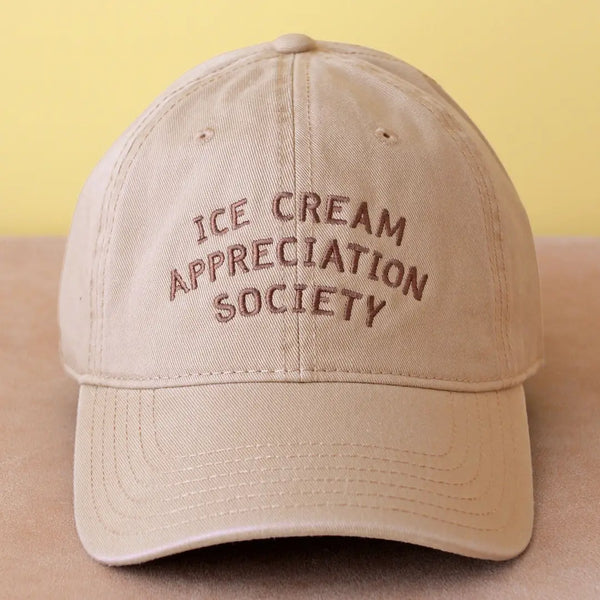 Ice Cream Appreciation Society Cap