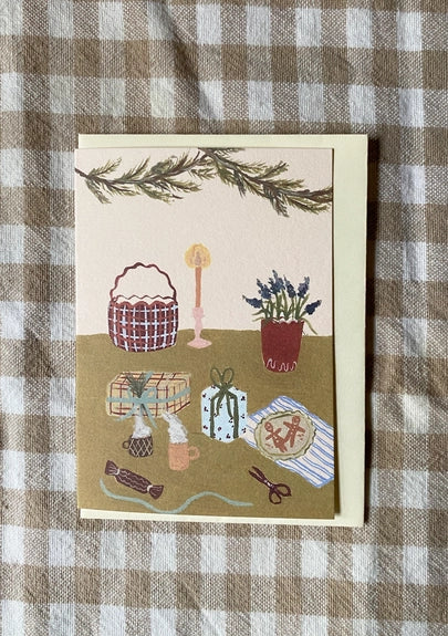 Winter Table Mini Card