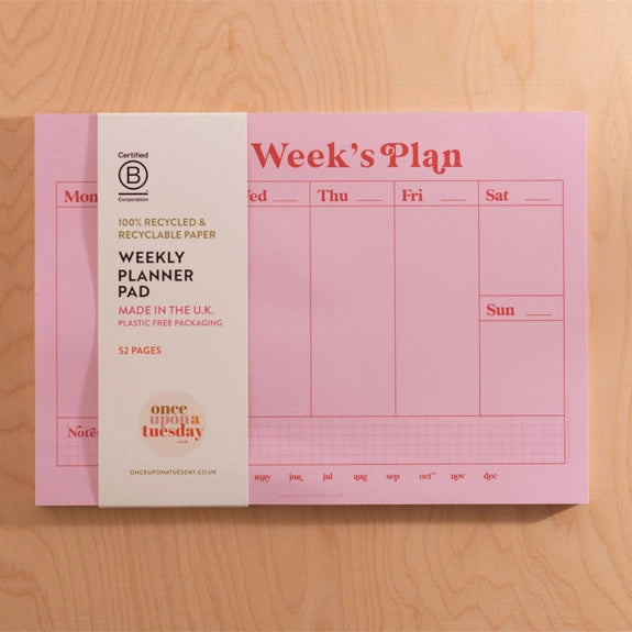 A4 Weekly Planner Pad - This Week's Plan