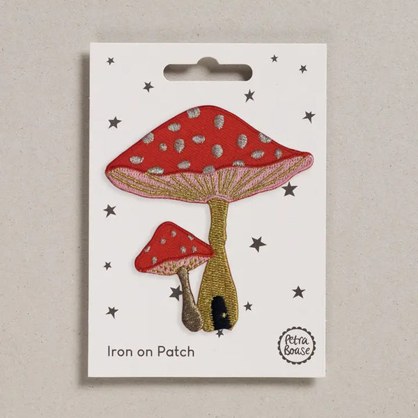 Toadstools Iron-on Patch