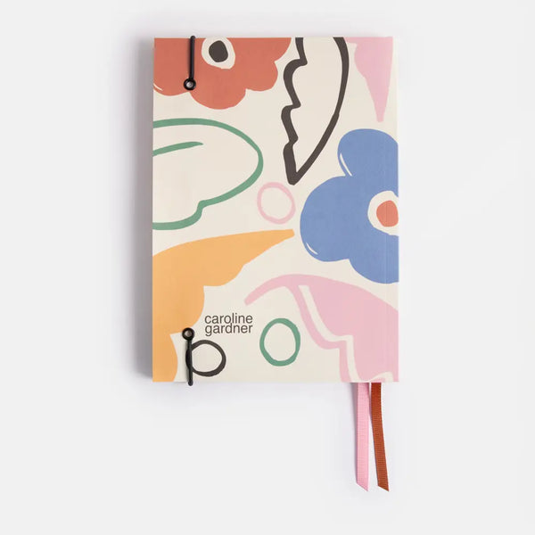 Abstract Botanical A5 Notebook