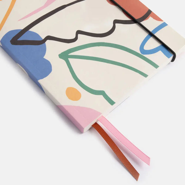 Abstract Botanical A5 Notebook