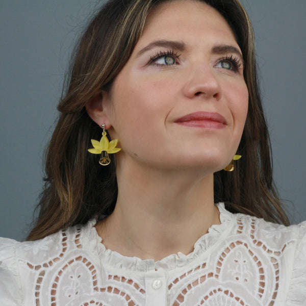 Daffodil Earrings