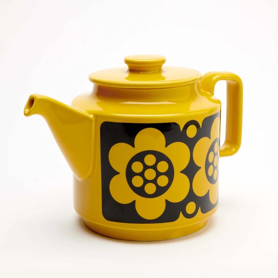 Magpie X Hornsea Teapot Geo Flower Yellow by Magpie X Hornsea