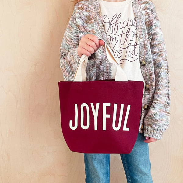 Joyful Little Tote Bag