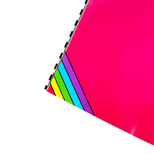 Retro Rainbow Sticker Collection Book