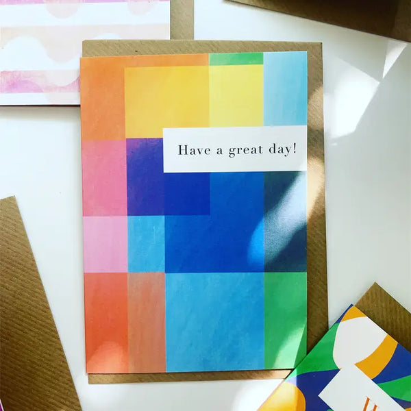 Have a Great Day Squares by Miscellany Press