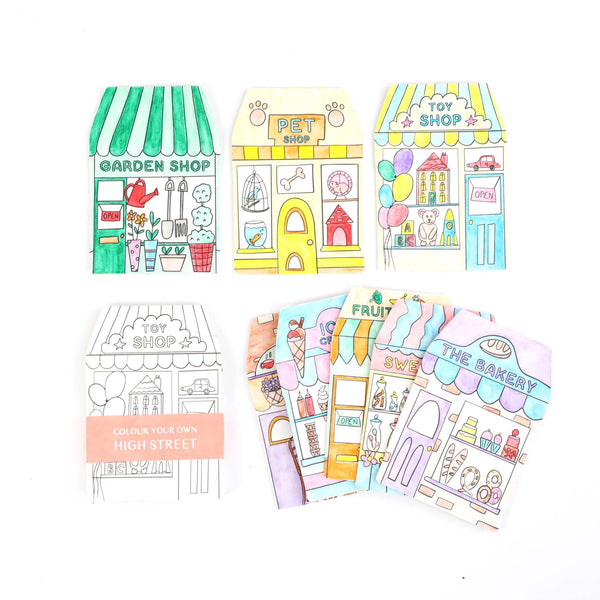 Colour Your Own High Street Kit