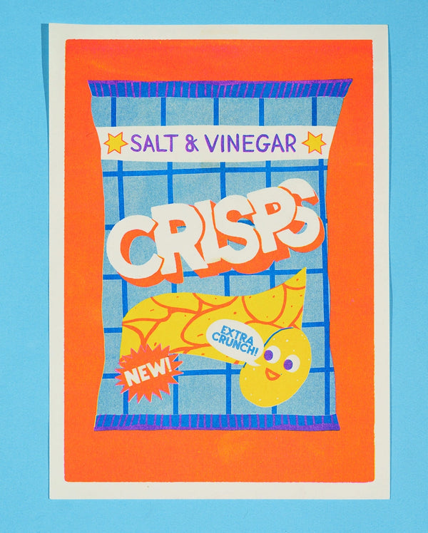 Crisps Riso Print