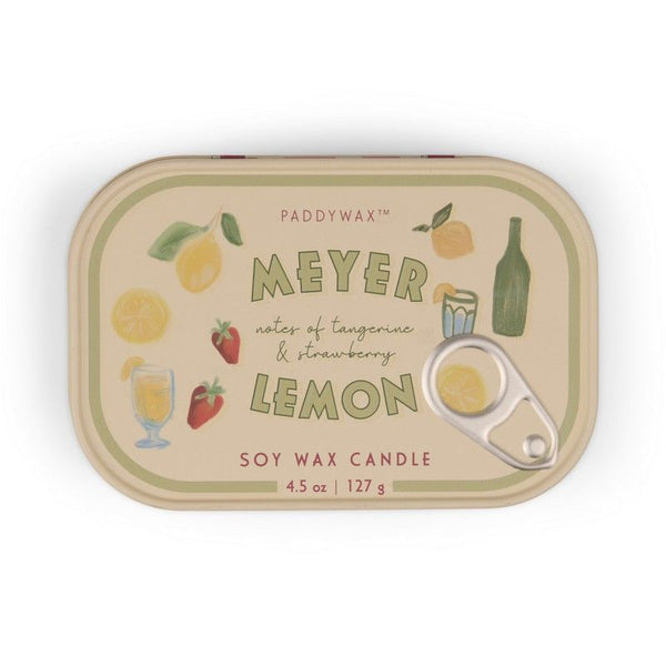 Lemon Tin Candle - Meyer Lemon