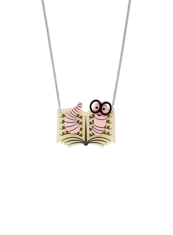 Bookworm Necklace