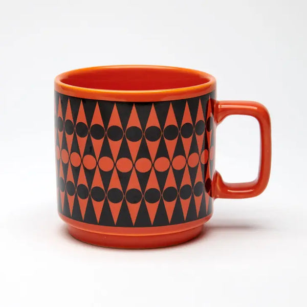 Backgammon Orange -  Magpie X Hornsea Mug