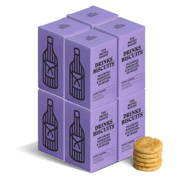 Pecorino, Rosemary & Seaweed Drinks Biscuits - 36g