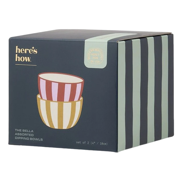 The Bella Dipping Bowl Set